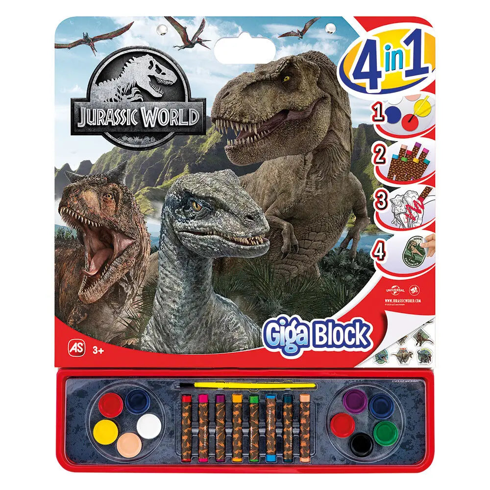 Kit Pintura Jurassic World