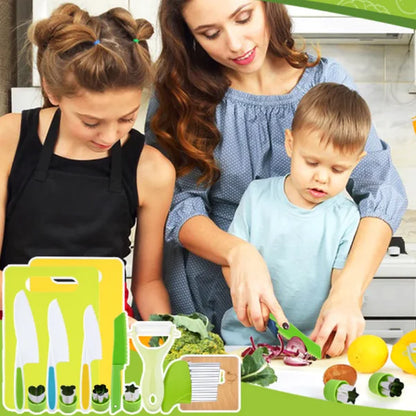 Kit Culinário Montessori Zatty Kids + OFERTA E-Book: Pequenos Chefs: 20 Receitas Culinárias para Crianças