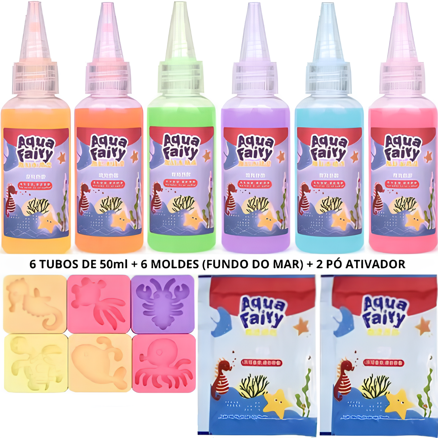 Kit Criativo AquaFairy Zatty Kids