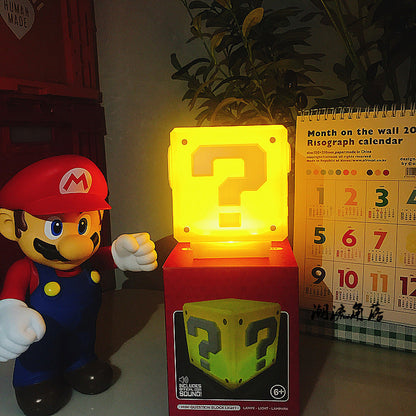 Mini Question Block com Som do Mario Bros