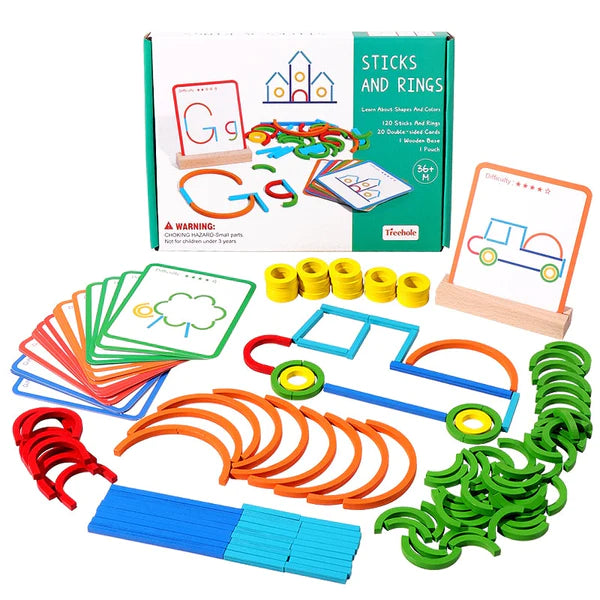 Quebra-Cabeça Interativo Montessori Zatty®