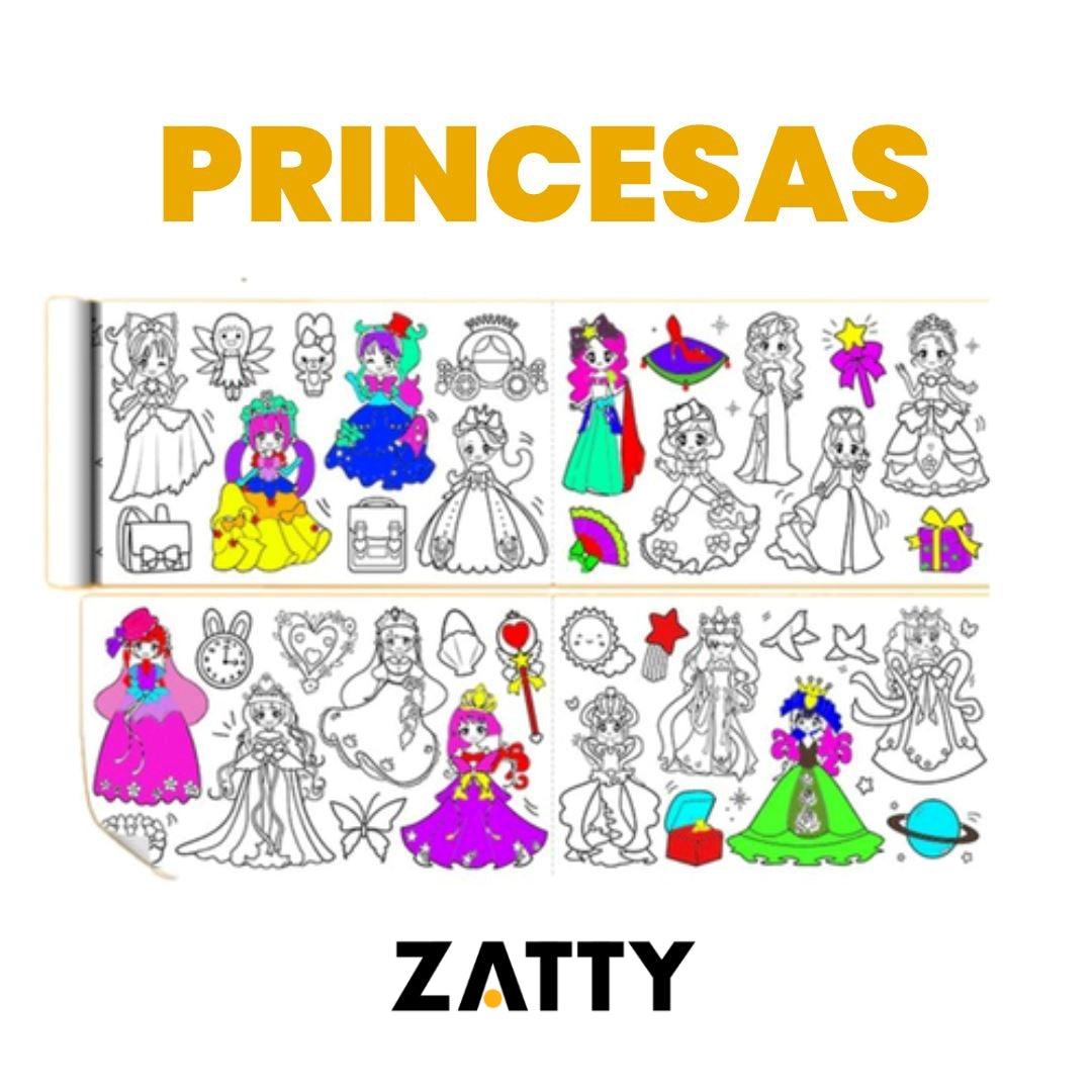 Bobina Criativa de Desenhos (3 Metros e mais de 1000 Desenhos) + Brinde Exclusivo - Zatty Kids