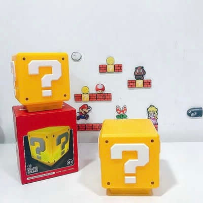 Mini Question Block com Som do Mario Bros