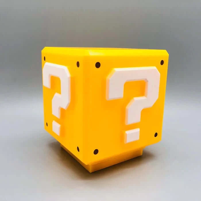 Mini Question Block com Som do Mario Bros