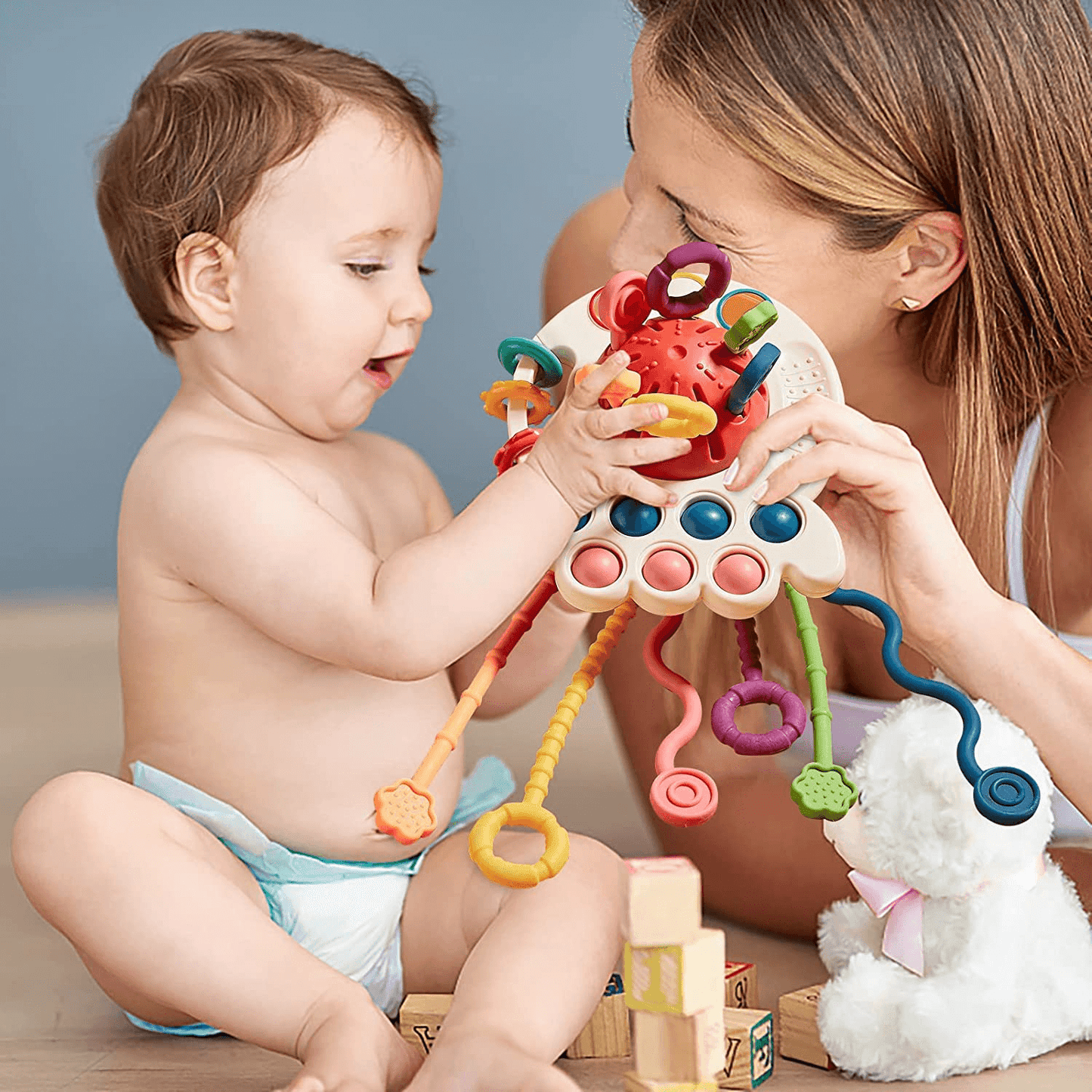 Brinquedo Sensorial 3 em 1 - Zatty Kids - Zatty Kids