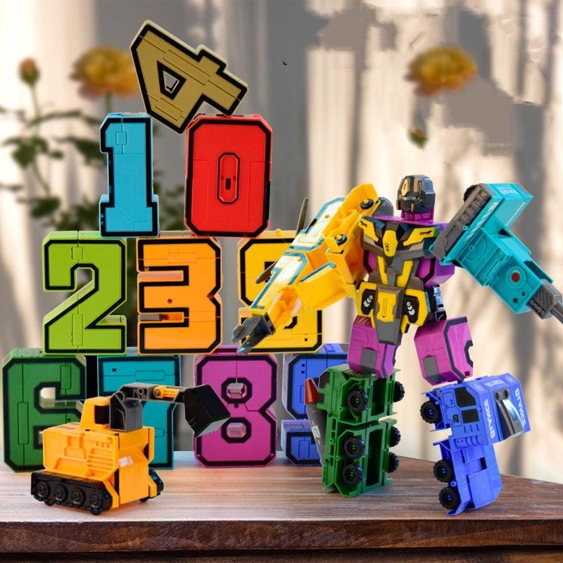 Super Transformers - Números, veículos e o Super Robô - Zatty Kids