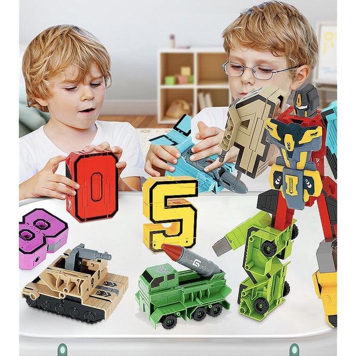 Super Transformers - Números, veículos e o Super Robô - Zatty Kids