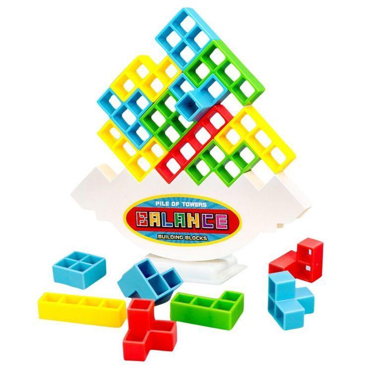 Tetris Tower® + 16 Blocos de Brinde - Zatty Kids - Zatty Kids