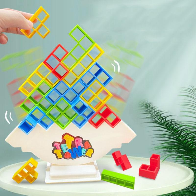 Tetris Tower® + 16 Blocos de Brinde - Zatty Kids - Zatty Kids