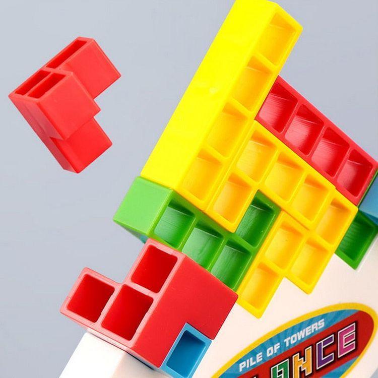 Tetris Tower® + 16 Blocos de Brinde - Zatty Kids - Zatty Kids